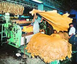 Leather industry