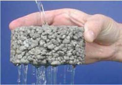 Article foam concrete
