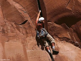 Paper, rock climbing