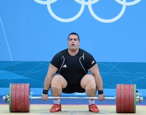 Paper sport of weightlifting