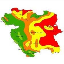 Climate classes map of Kurdistan